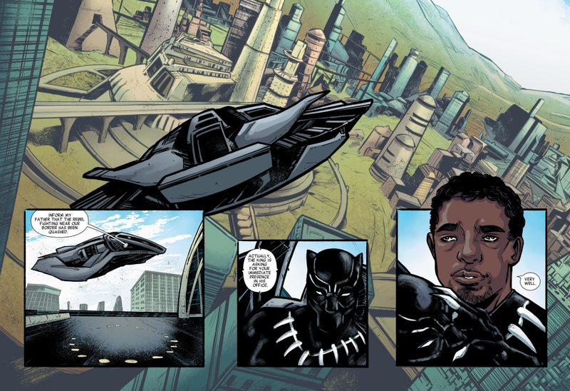 Illustration for article titled We Finally Know What the Black Panther Was Up to Before Captain America: Civil War